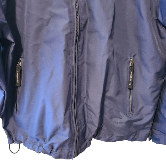 Storm  Tech blue zip-up long-sleeved mens spring jacket - Picture 3 of 11